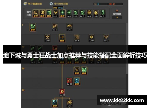 地下城与勇士狂战士加点推荐与技能搭配全面解析技巧